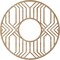 Ekena Millwork Empire Wood Fretwork Pierced Ceiling Medallion, Red Oak, 30"OD x 11"ID x 1/4"T CMWP30X30X0250EPRO - alternate 3
